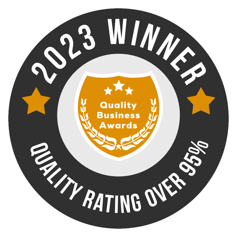 2023 winner of Quality Rating Over 95%